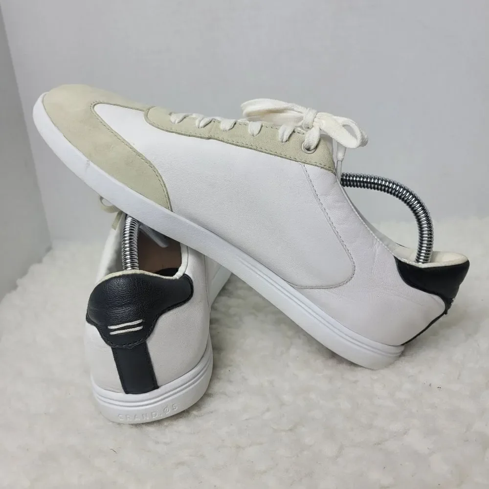 Cole Haan  Grand Cross Turf Womens Size 10 Sneaker White Leather Lace Up G
